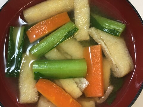 炒め野菜の味噌汁